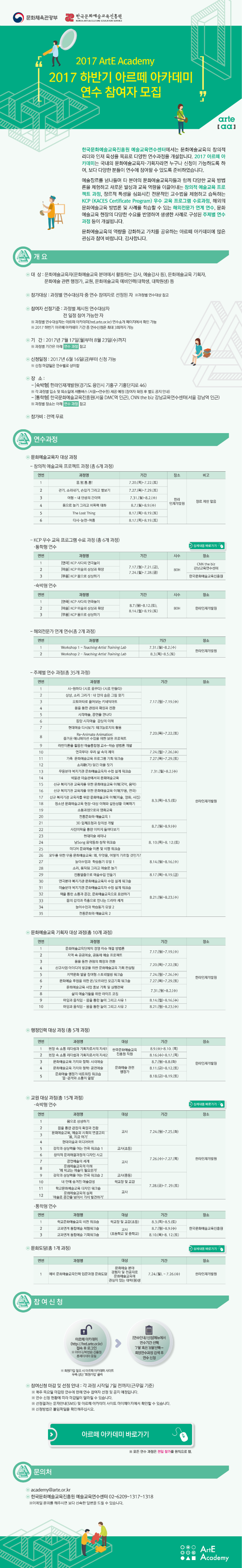 붙임1. 2017 하반기 아르떼 아카데미 웹 이미지.png