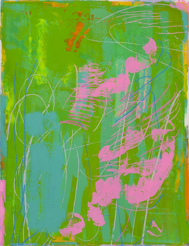 15. 박승순, 찬란한 초록의 시간(2), 2024, Mixed media, 145.5×112.1cm.jpg